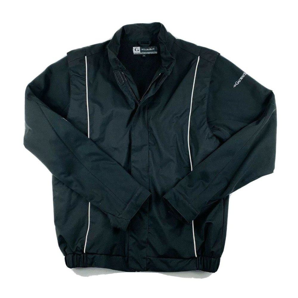 Galway Bay All Weather Golf Jacket Sz Small Zip